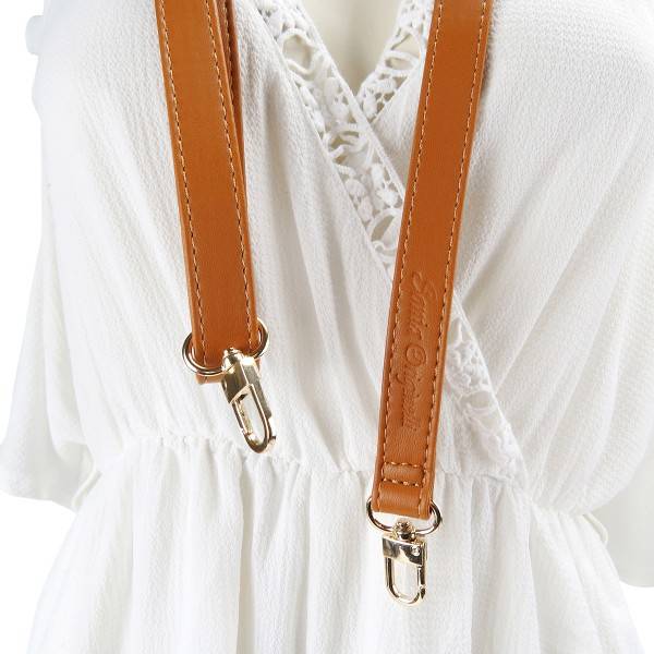 Sonia Originelli Ersatzband Strap PU-Leder zum Umhängen für Handyketten und Taschen Ersatzschnur Zeitbegrenzte Promotion
