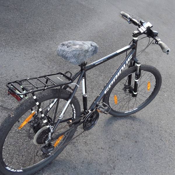 Sonia Originelli Fahrradsitzbezug Baumwolle Lammfell Bike Riemen Bis zu 60% Rabatt