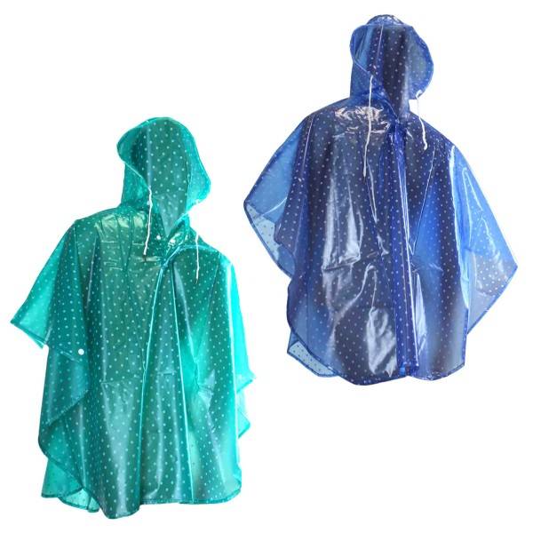 Sonia Originelli Kinder Regencape "Punkte" Regenschutz Poncho Discount Store für neue Produkte