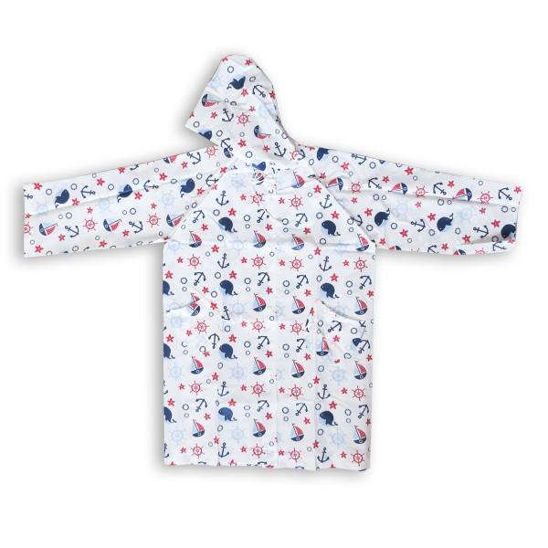 Sonia Originelli Kinder Regenjacke "Maritim" Regenschutz Mantel Anker Nur noch ein Tag übrig