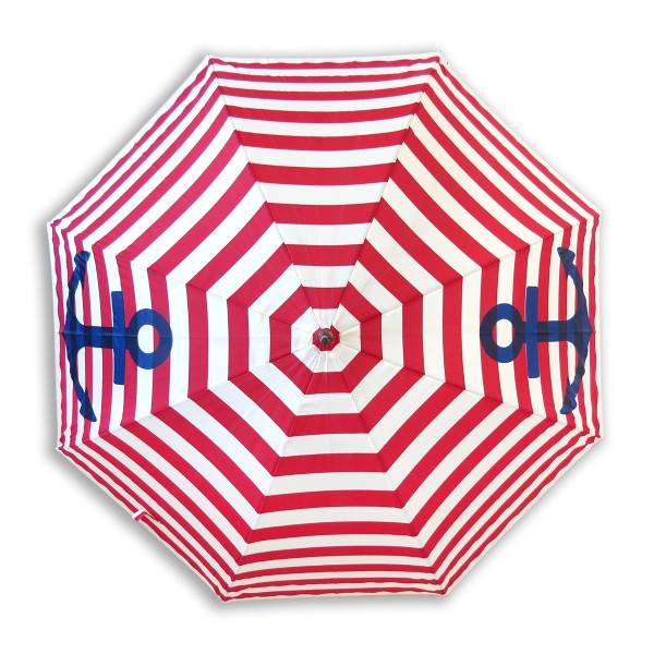 Sonia Originelli Stockschirm "Maritim" Anker Streifen Regenschirm Schutz Verkauf