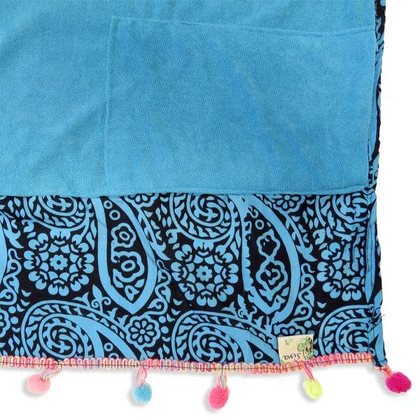 Sonia Originelli Strandtuch "Boho" Elefant Muster Bommel Bunt Laken Tuch Picknick Meist gekauft