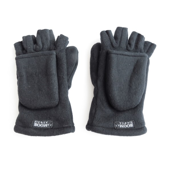 Sonia Originelli Fleecehandschuhe Finger Halbfinger Faustumschlag Winter Black Friday