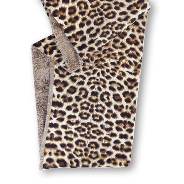 Sonia Originelli Loop "Leo" Schal Kuschelfell Polyester Winter Neuheiten