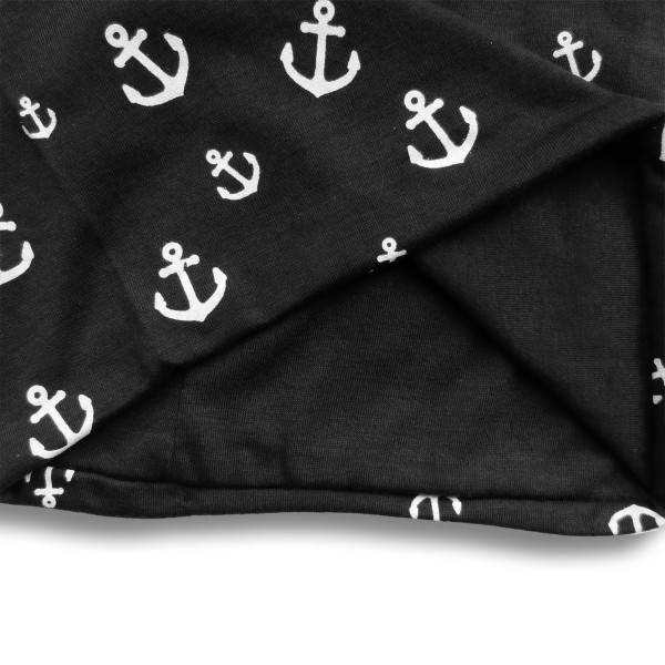 Sonia Originelli Loop Schal "Mini Anker" Maritim Allover Print Sommer Mundschutz Atemschutz Super Sparpreis