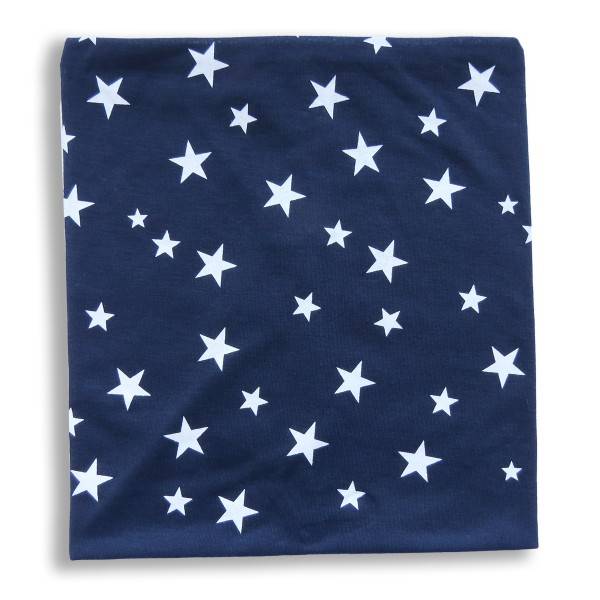 Sonia Originelli Loop Schal "Mini Sterne" Allover Print Sommer Mundschutz Atemschutz Wochenangebot