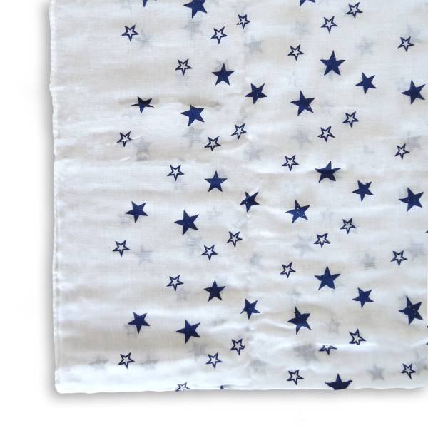 Sonia Originelli Loop Schal "Sterne" Reliefdruck Stars Sommer Begrenzte Freigabe