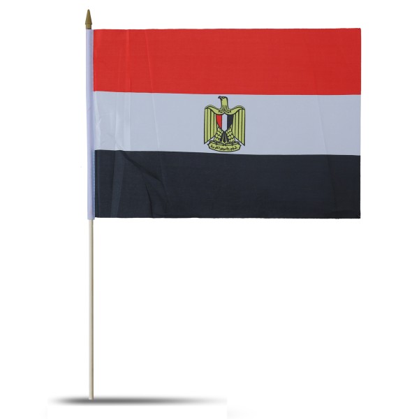 Sonia Originelli 10er Set Fahne Flagge Winkfahne "Ägypten" Egypt Handfahne EM WM Zeitbegrenzte Promotion