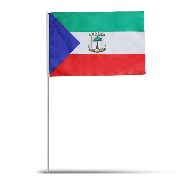 Sonia Originelli 10er Set Fahne Flagge Winkfahne "Äquatorial Guinea" Handfahne EM WM Bis zu 60% Rabatt