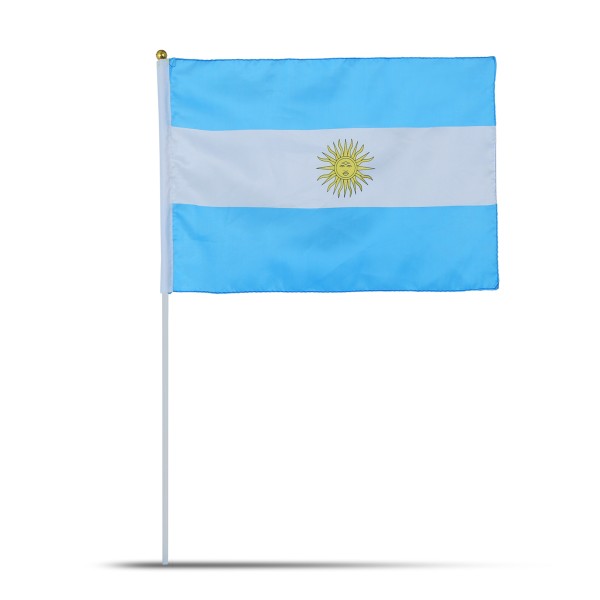Sonia Originelli 10er Set Fahne Flagge Winkfahne "Argentinien" Argentina Handfahne EM WM Bis zu 65% Rabatt