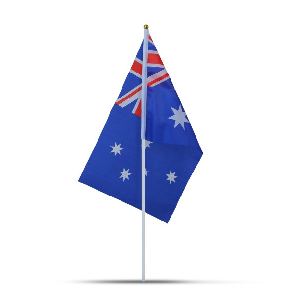Sonia Originelli 10er Set Fahne Flagge Winkfahne "Australien" Australia Handfahne EM WM Nur für heute