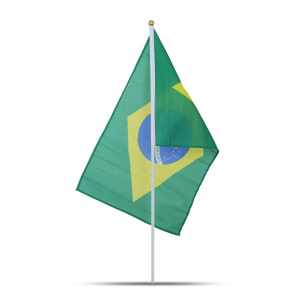Sonia Originelli 10er Set Fahne Flagge Winkfahne "Brasilien" Brazil Brasil Handfahne EM WM Discount Store für neue Produkte