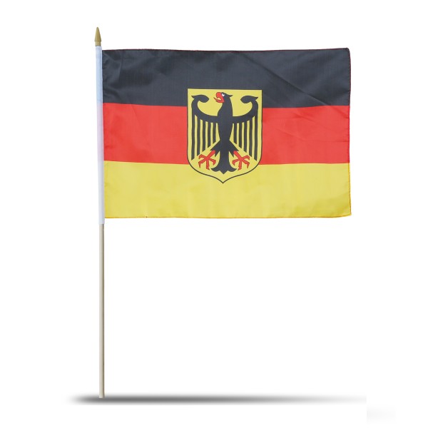 Sonia Originelli 10er Set Fahne Flagge Winkfahne "Deutschland Adler" Germany Eagle Handfahne EM WM Riesige Rabatte