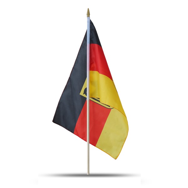 Sonia Originelli 10er Set Fahne Flagge Winkfahne "Deutschland Adler" Germany Eagle Handfahne EM WM Riesige Rabatte