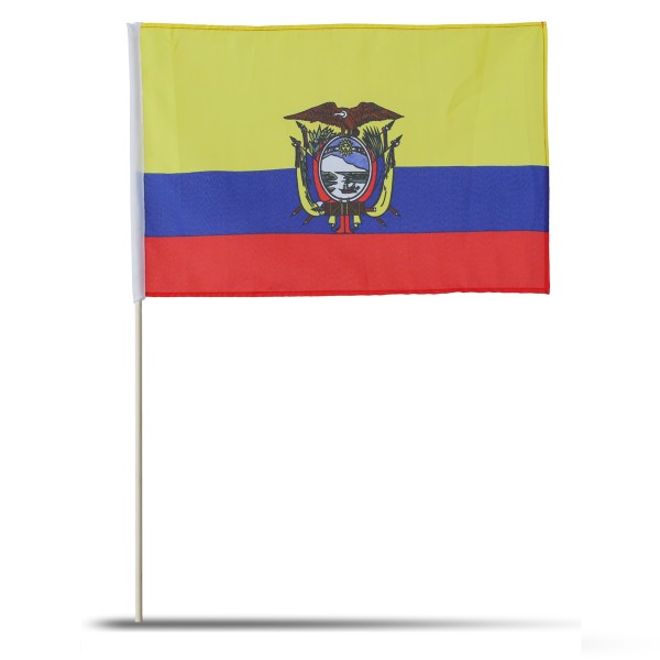 Sonia Originelli 10er Set Fahne Flagge Winkfahne "Ecuador" Handfahne EM WM Clearance-Verkauf