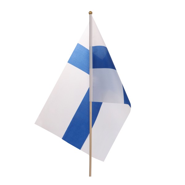 Sonia Originelli 10er Set Fahne Flagge Winkfahne "Finnland" Finland Handfahne EM WM Black Friday Preise