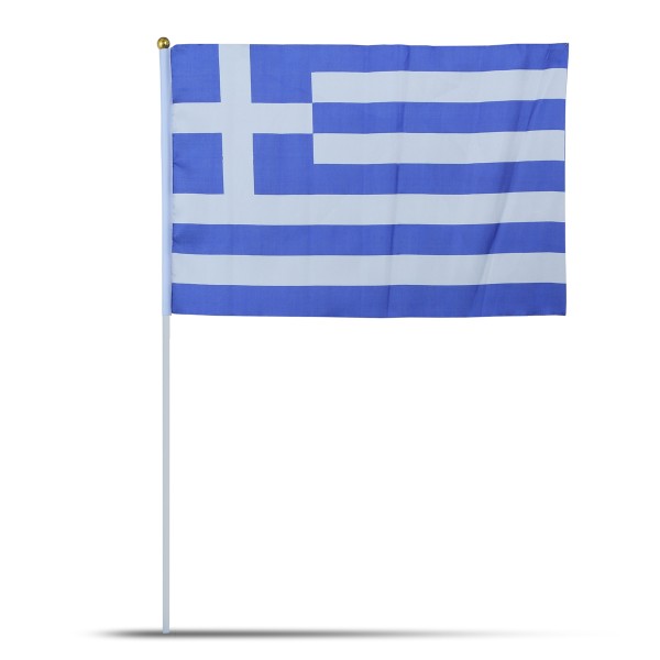 Sonia Originelli 10er Set Fahne Flagge Winkfahne "Griechenland" Greece Handfahne EM WM Rabatte dieses Monats