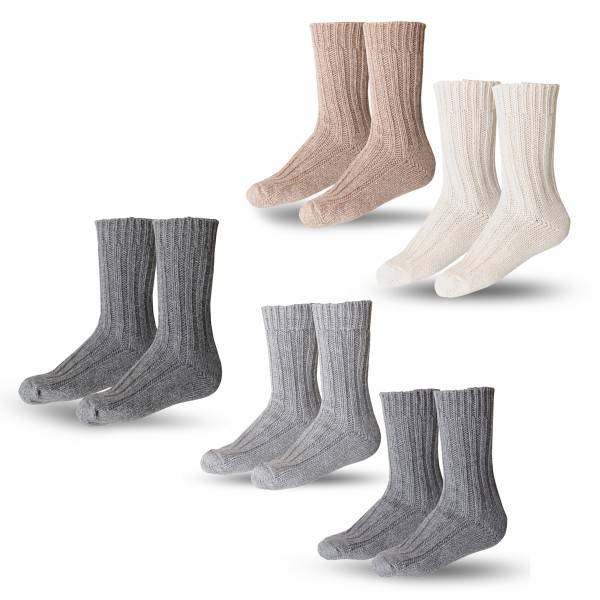 Sonia Originelli 2 Paar Alpakasocken "dick" Alpakawolle Winter Unisex Fabrikpreis
