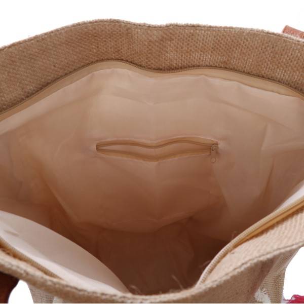 Sonia Originelli Canvas Shopper "Anker" Strandtasche Bommel Quasten Weihnachtsangebot