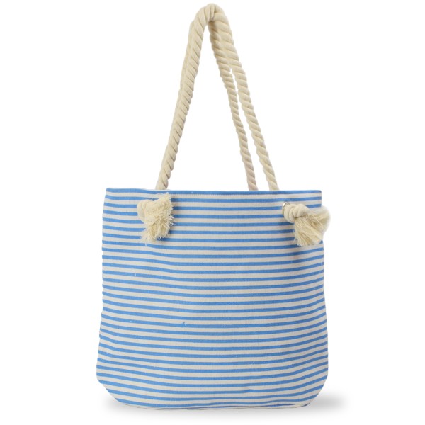 Sonia Originelli City Shopper "Hamburg" maritim gestreift Koordinaten Canvas Jubiläumsangebot