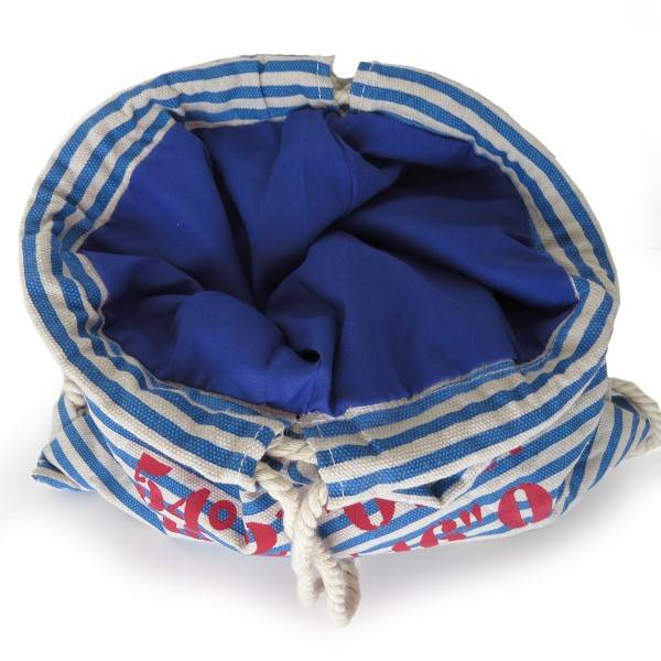 Sonia Originelli City-Turnbeutel "Borkum" Maritim Strand Beach Rucksack Bestseller