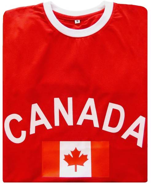 Sonia Originelli Fan-Shirt "Canada" Unisex Fußball WM EM Herren T-Shirt Letzte 3 Tage