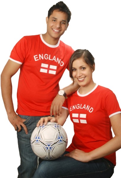 Sonia Originelli Fan-Shirt "England" Unisex Fußball WM EM Herren T-Shirt Bis zu 55% Rabatt