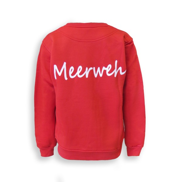 Sonia Originelli Sweatshirt "Meerweh" Anker Maritim Druck Damen Unifarben Pullover Blitzangebot