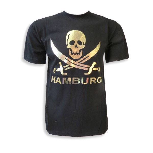Sonia Originelli T-Shirt "Totenkopf Hamburg" Schwert Skull Räumungsverkauf