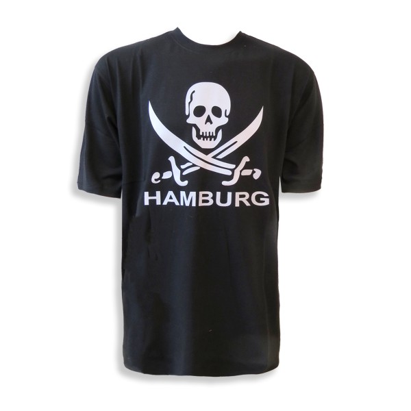 Sonia Originelli T-Shirt "Totenkopf Hamburg" Schwert Skull Räumungsverkauf