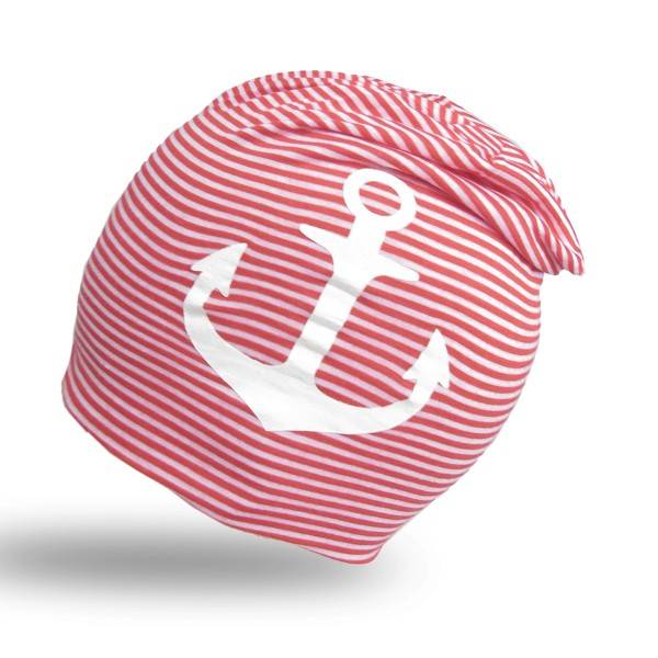 Sonia Originelli Beanie Mütze Kleinkind "Maritim Anker" Streifen Baby Fabrikladen