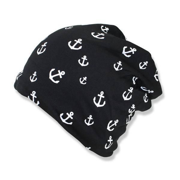 Sonia Originelli Winter Beanie Mütze "Mini Anker" Teddyfell Futter Maritim Nur für heute