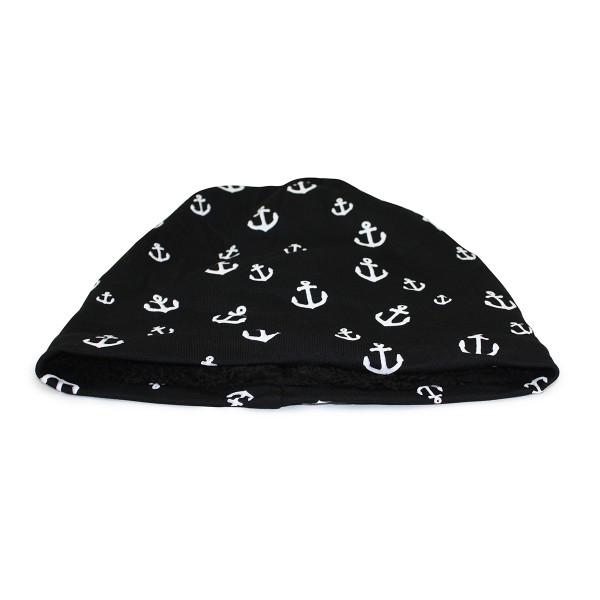 Sonia Originelli Winter Beanie Mütze "Mini Anker" Teddyfell Futter Maritim Nur für heute