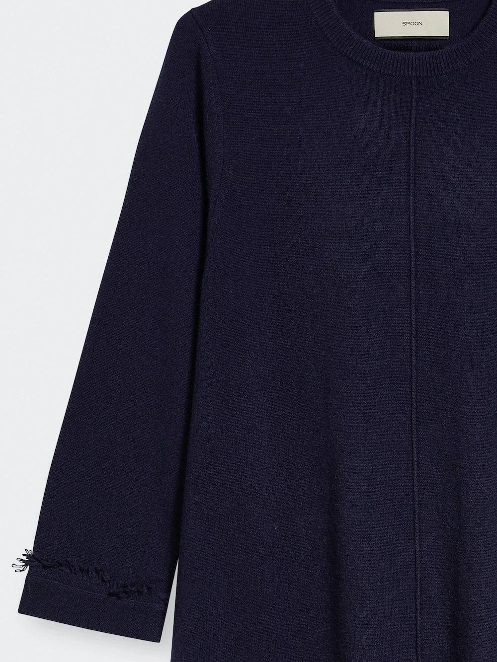 Spoon Golf Fringes Wool- Cashmere Dress Hotsell
