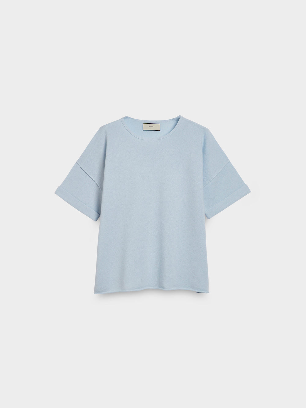 Spoon Golf Cashmere T-Shirt with Turned Up Sleeves Sonderangebot