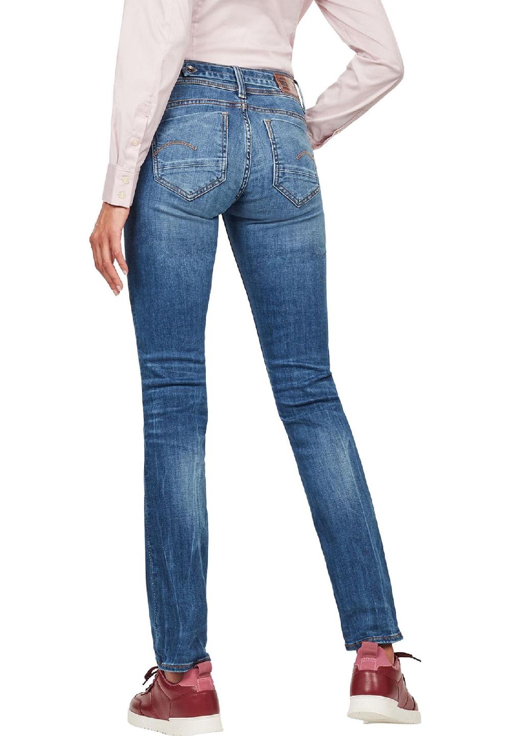 G-STAR RAW Jeans "Midge" Mid-Straight Fit uni für Damen Bestseller