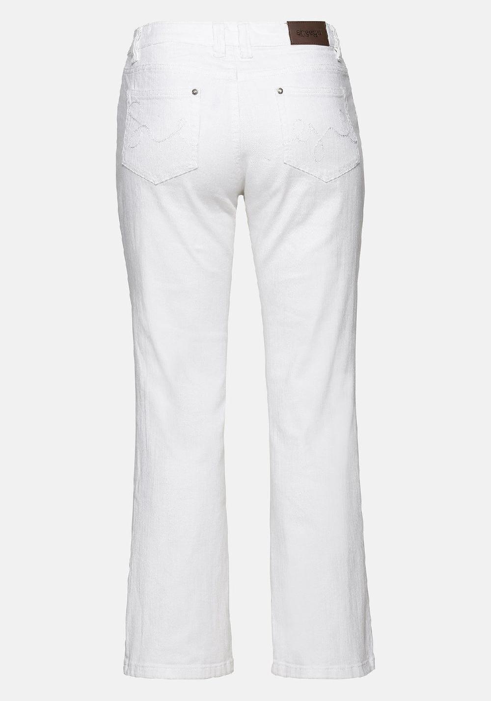 sheego Jeans in 5-Pocket-Form mit Used-Effekten Letzte 2 Tage