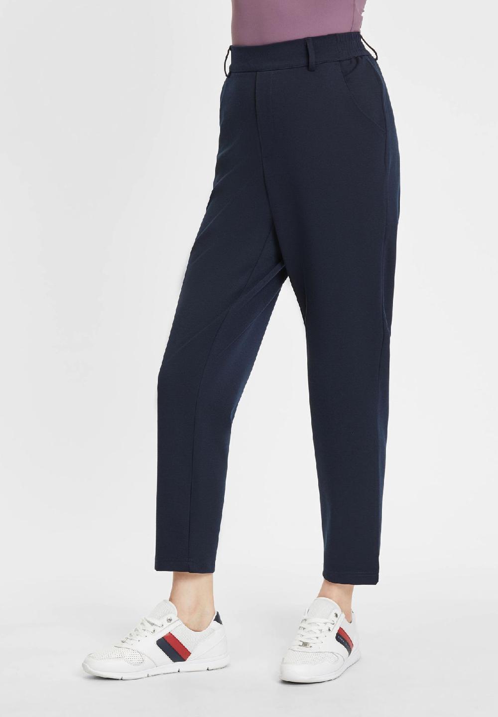 DENIM TOM TAILOR Chinohose Elastikbund Relaxed Fit für Damen Zeitbegrenzte Promotion