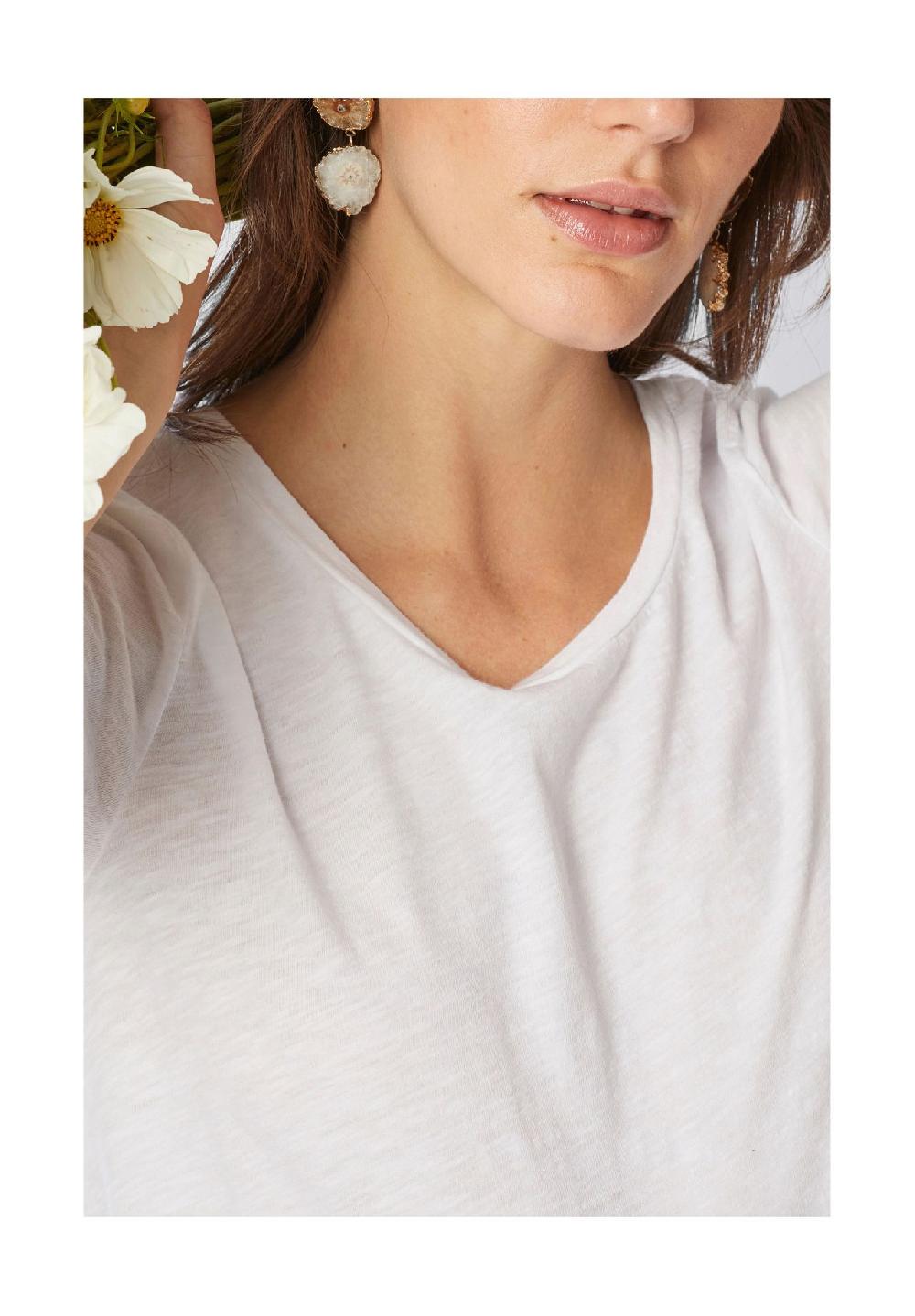 rich&royal T-Shirt Baumwolle U-Ausschnitt für Damen Bis zu 65% Rabatt