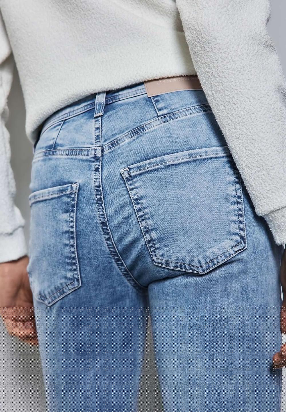 Street One Jeanshose "Style Q" Five-Pocket für Damen Black Friday Preise
