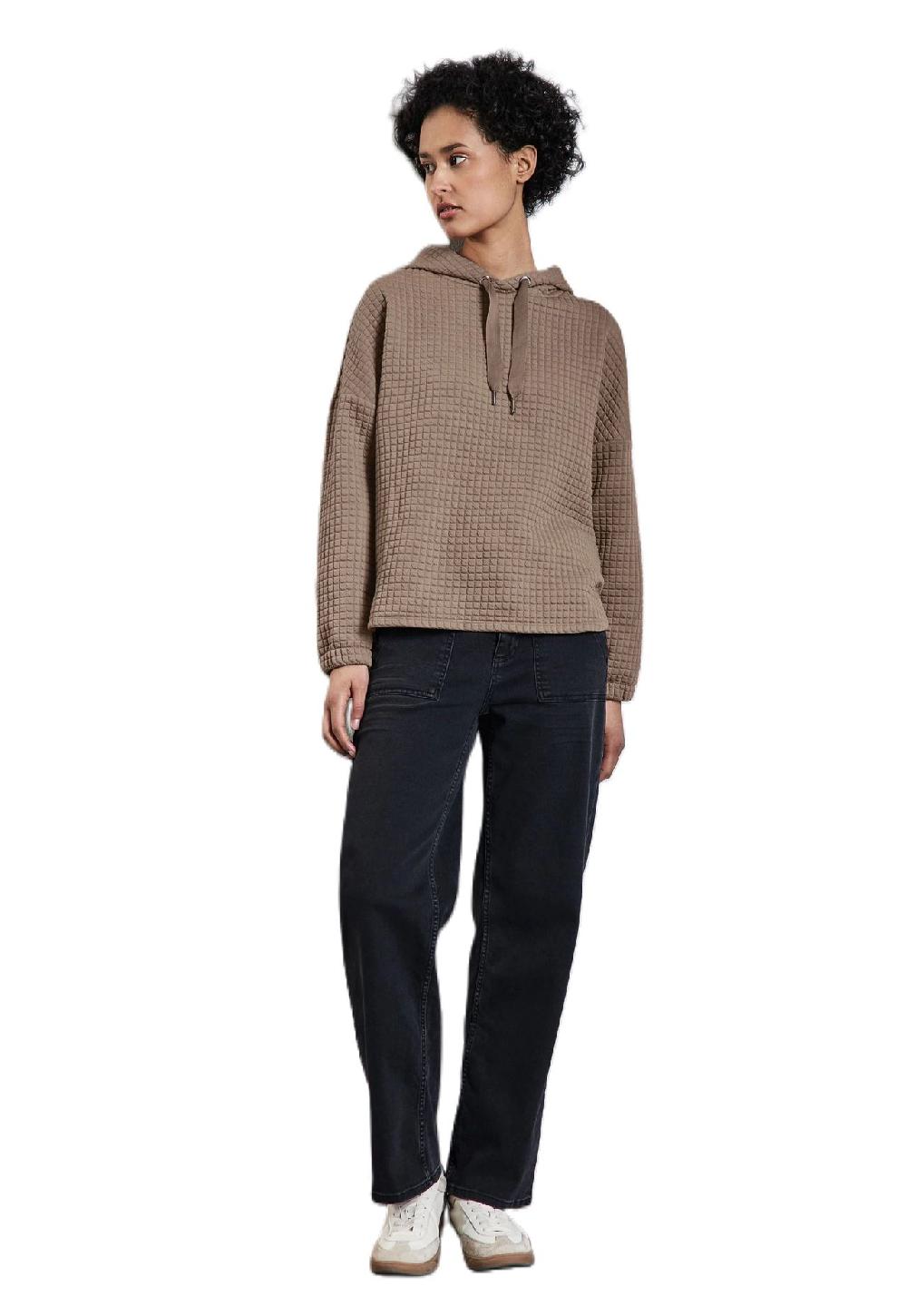 Street One Hoodie Tunnelzug für Damen 50% Rabatt für begrenzte Zeit