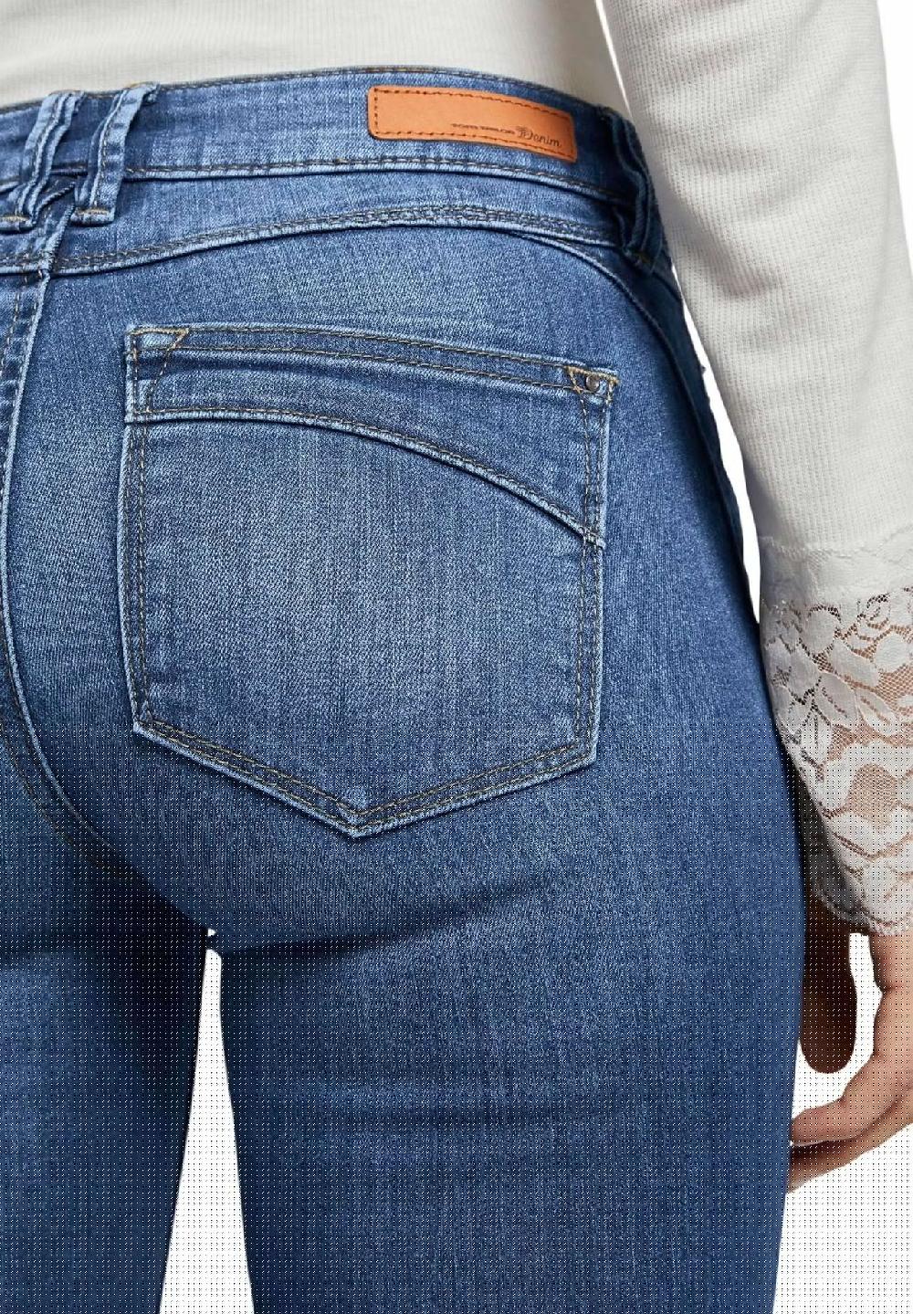 DENIM TOM TAILOR Jona Jeans Extra Skinny-Fit 5-Pocket-Style für Damen Hotsell