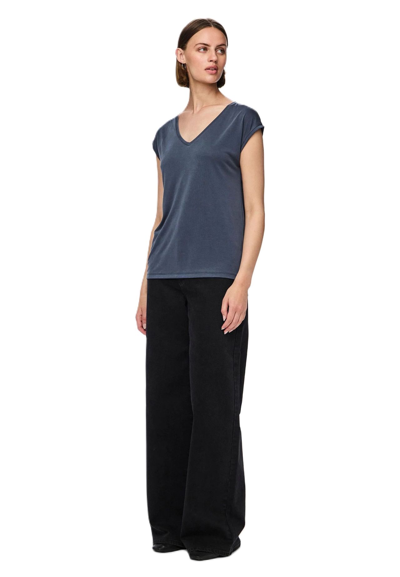 PIECES T-Shirt V-Ausschnitt für Damen Rabatt
