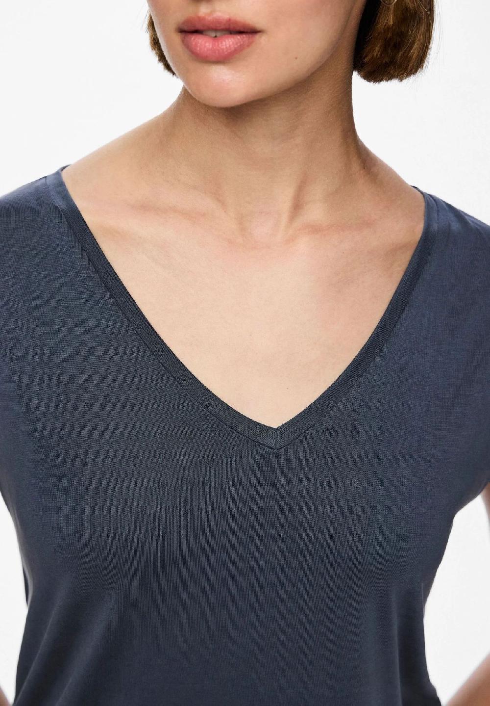 PIECES T-Shirt V-Ausschnitt für Damen Rabatt