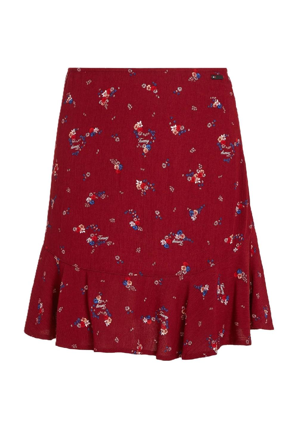 TOMMY Jeans Stufenrock Emblem für Damen Osterangebot