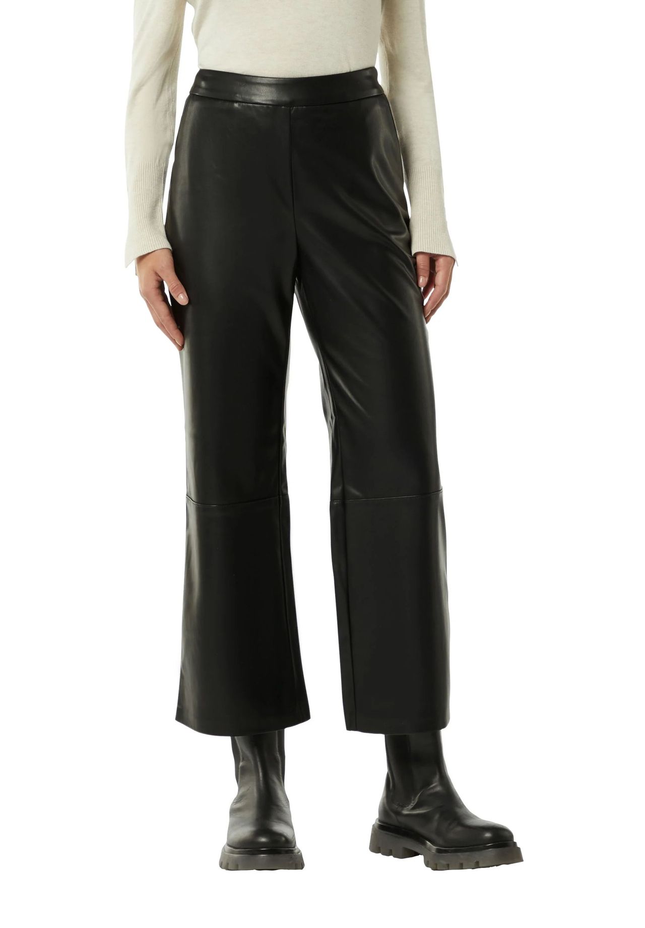 comma Kunstlederhose High Waist für Damen Saisonale Angebote