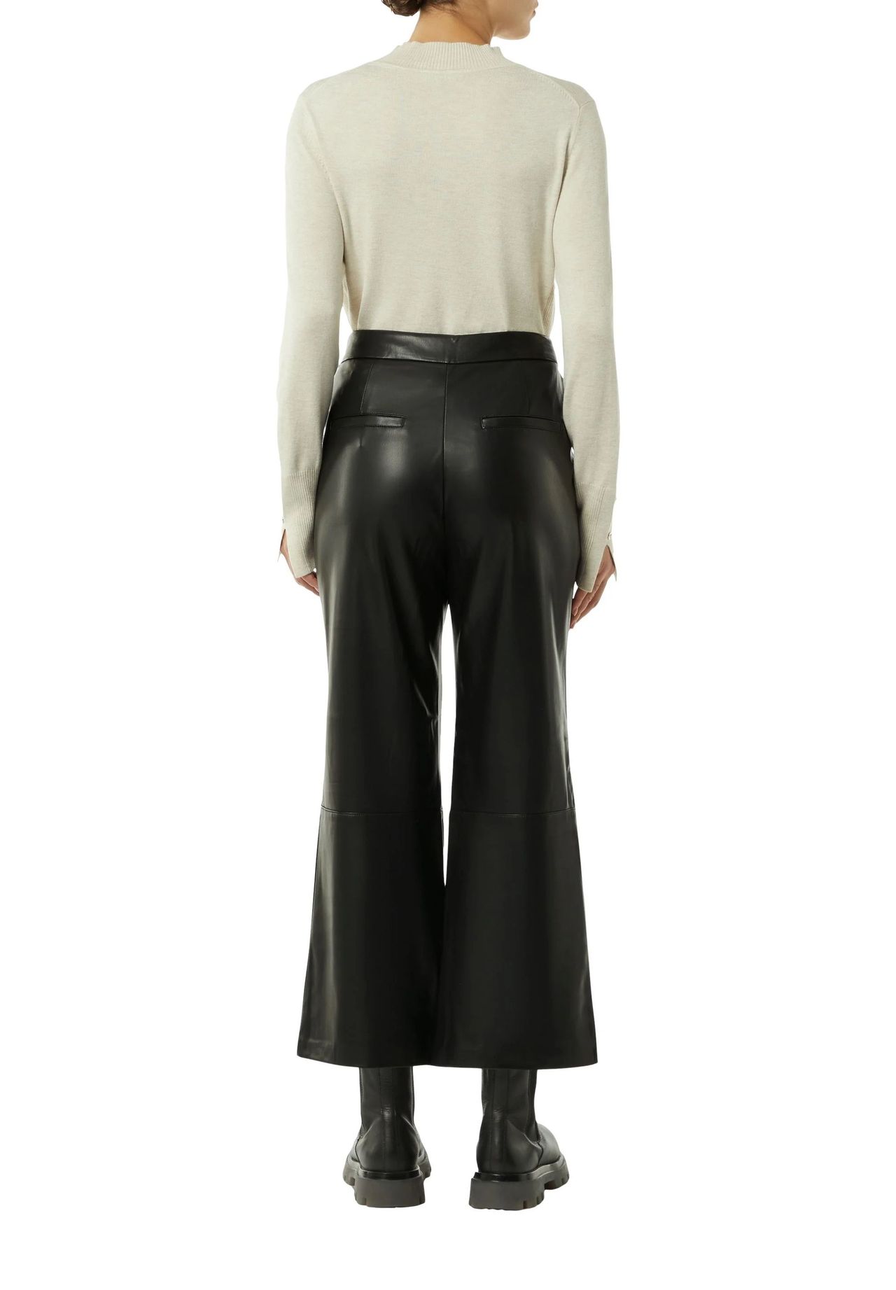 comma Kunstlederhose High Waist für Damen Saisonale Angebote