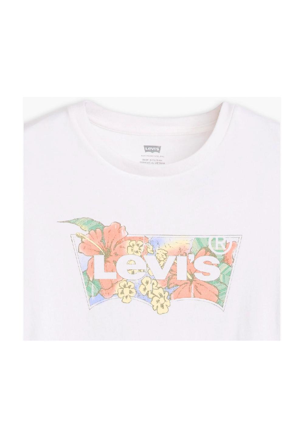 Levi's® T-Shirt Baumwolle Logo-Print für Damen Kauf eins, bekomm eins gratis