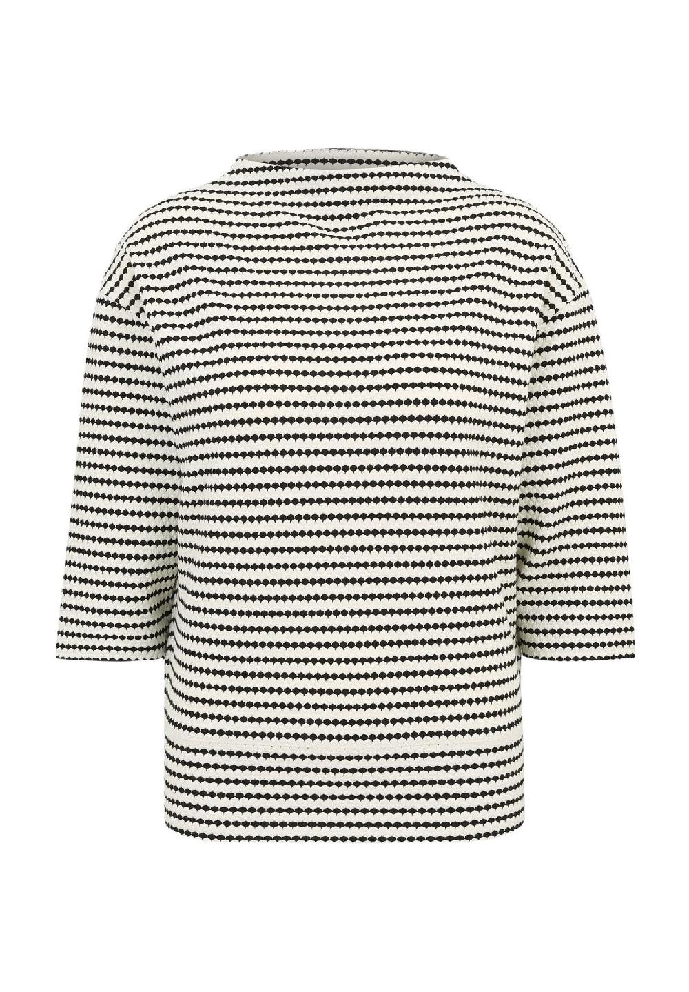 zero Sweatshirt 3/4-Arm Stehkragen für Damen Clearance-Verkauf