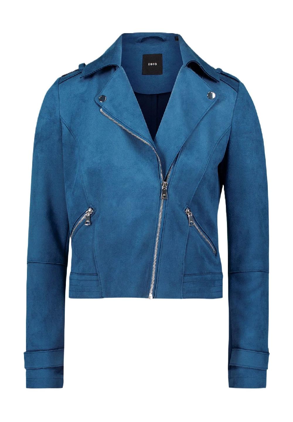 zero Bikerjacke Reißverschlusstaschen für Damen Fabrikladen